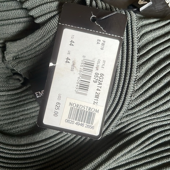 Emporio Armani ottoman Body-Con Sweater Dress - Picture 8 of 9